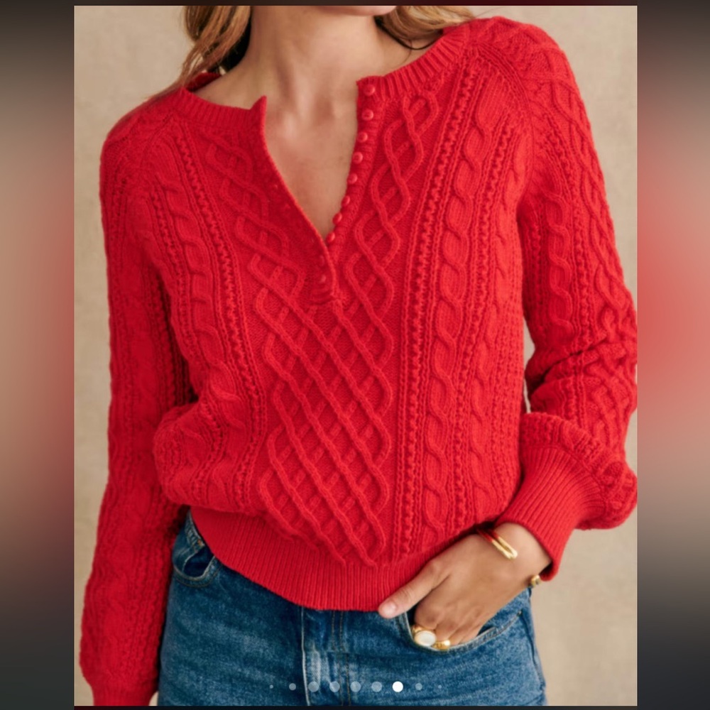 Sezane Bree cable jumper